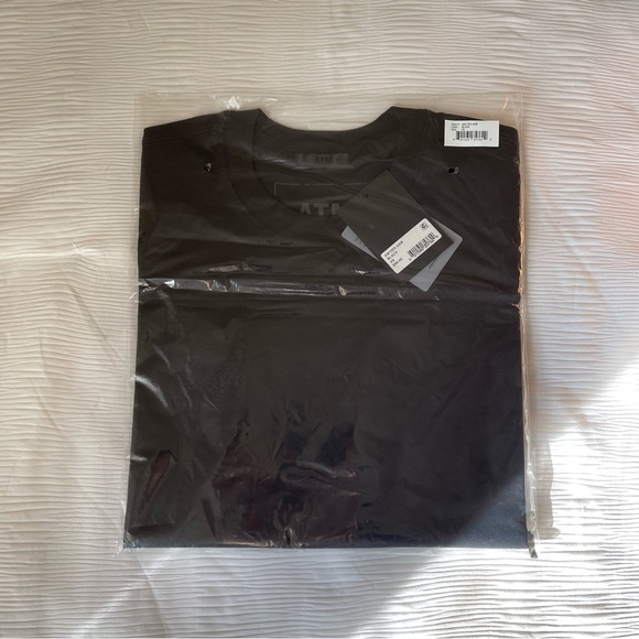 Brand New- ATM Anthony Thomas Melillo Classic Long Sleeve Boy Tee in Black 🖤 - Picture 4 of 10